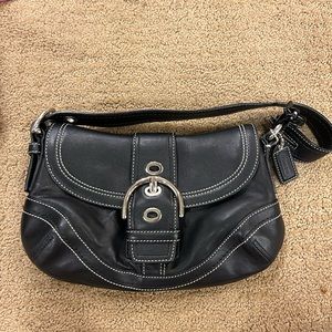 Black coach bag